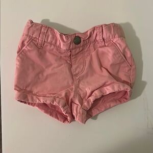 Old Navy Pink Casual Shorts with Elastic Waistband